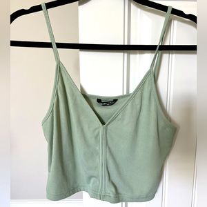 Shein soft light green tank